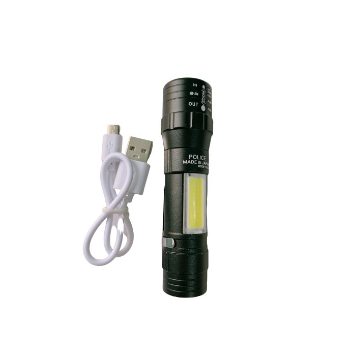 Đèn Pin Mini Siêu Sáng Tặng Kèm Dây Sạc Tiện Lợi - Hàng nhập khẩu