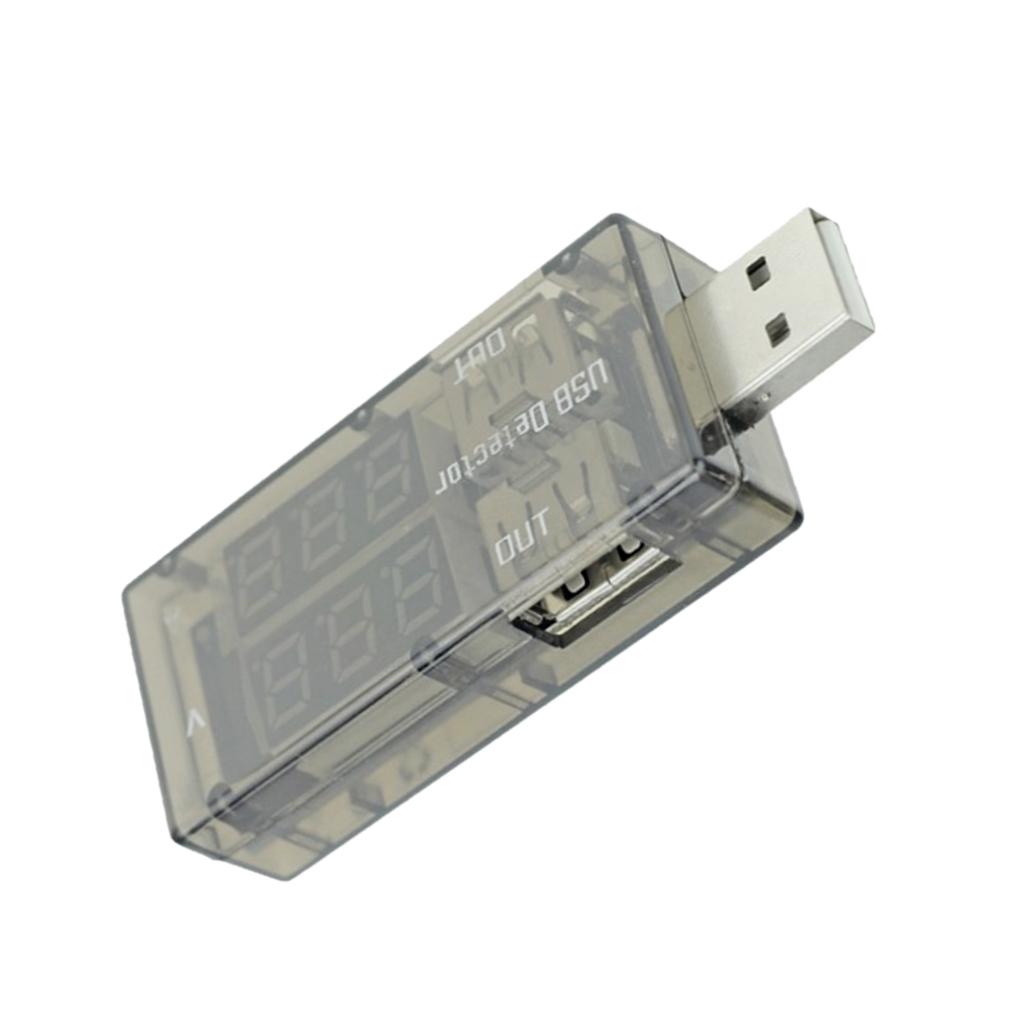 Kỹ Thuật Số USB An Toàn Máy Amp Volt Ampe Kế Báo 5A 9V