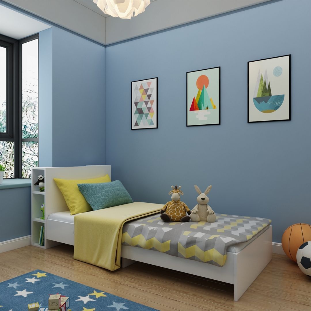 Giường ngủ cho bé kiểu dáng nhỏ gọn SMLIFE Sirohia