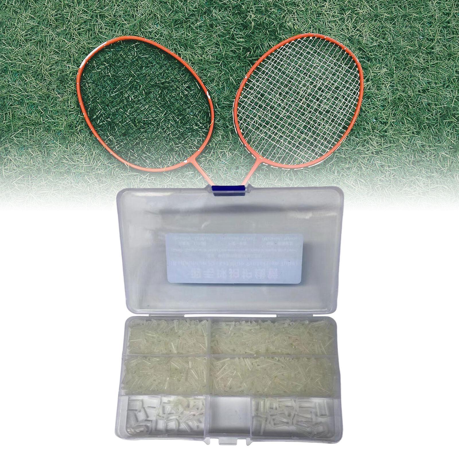 Badminton Racket Grommets String Protector Replacement Portable Nylon Protection Tube Maintenance Stringing Tools Badminton Racquet Eyelets