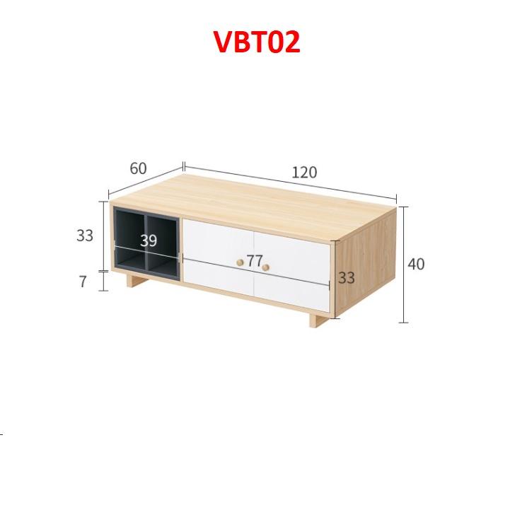 Bàn trà đơn giản VBT02