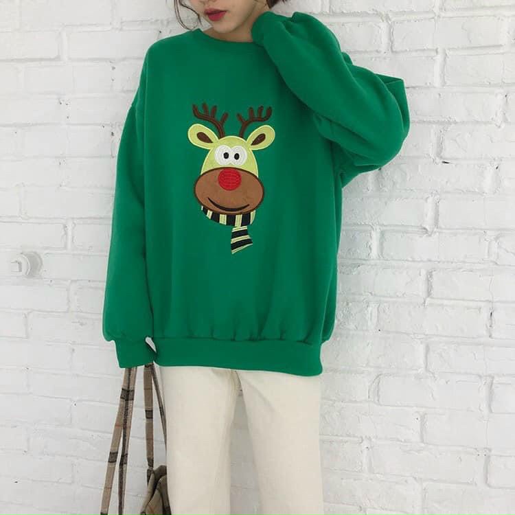 ÁO SWEATER CHỮ NOEL CAO CẤP, ÁO SWEATER MÙA THU ĐÔNG GIÁNG SINH NHIỀU CHỮ NAM NỮ ĐỀU MẶC ĐƯỢC, ÁO SWEATER THU ĐÔNG NAM NỮ