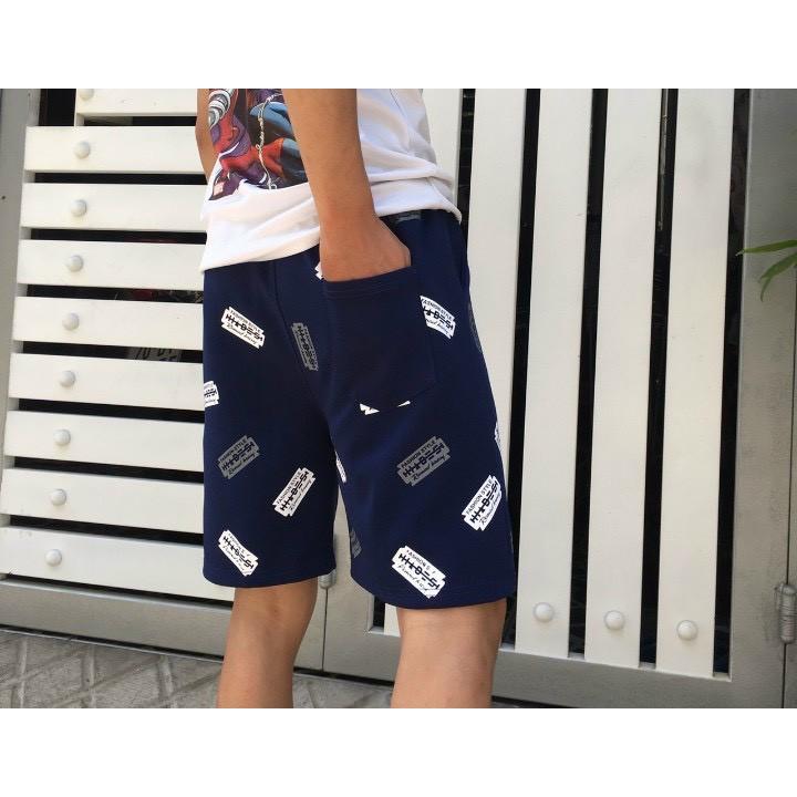 Quần short unisex chất vải poly co giãn (luoilam)