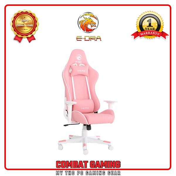 Ghế GAMING E-DRA HERA EGC224 PINK (Có Quà Tặng) - Hàng Chính Hãng