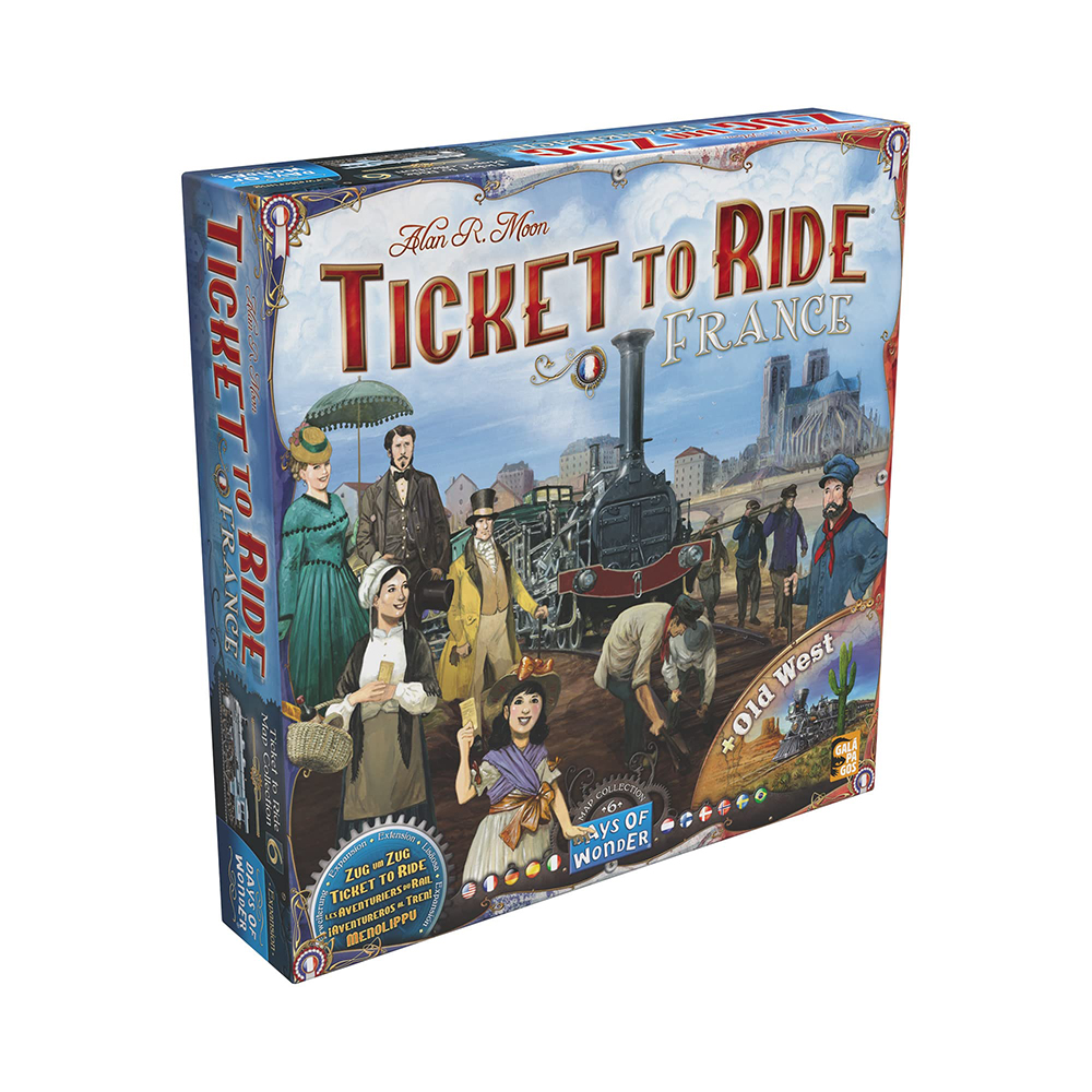 Bộ Board Game Ticket to Ride Phiên Bản France Family