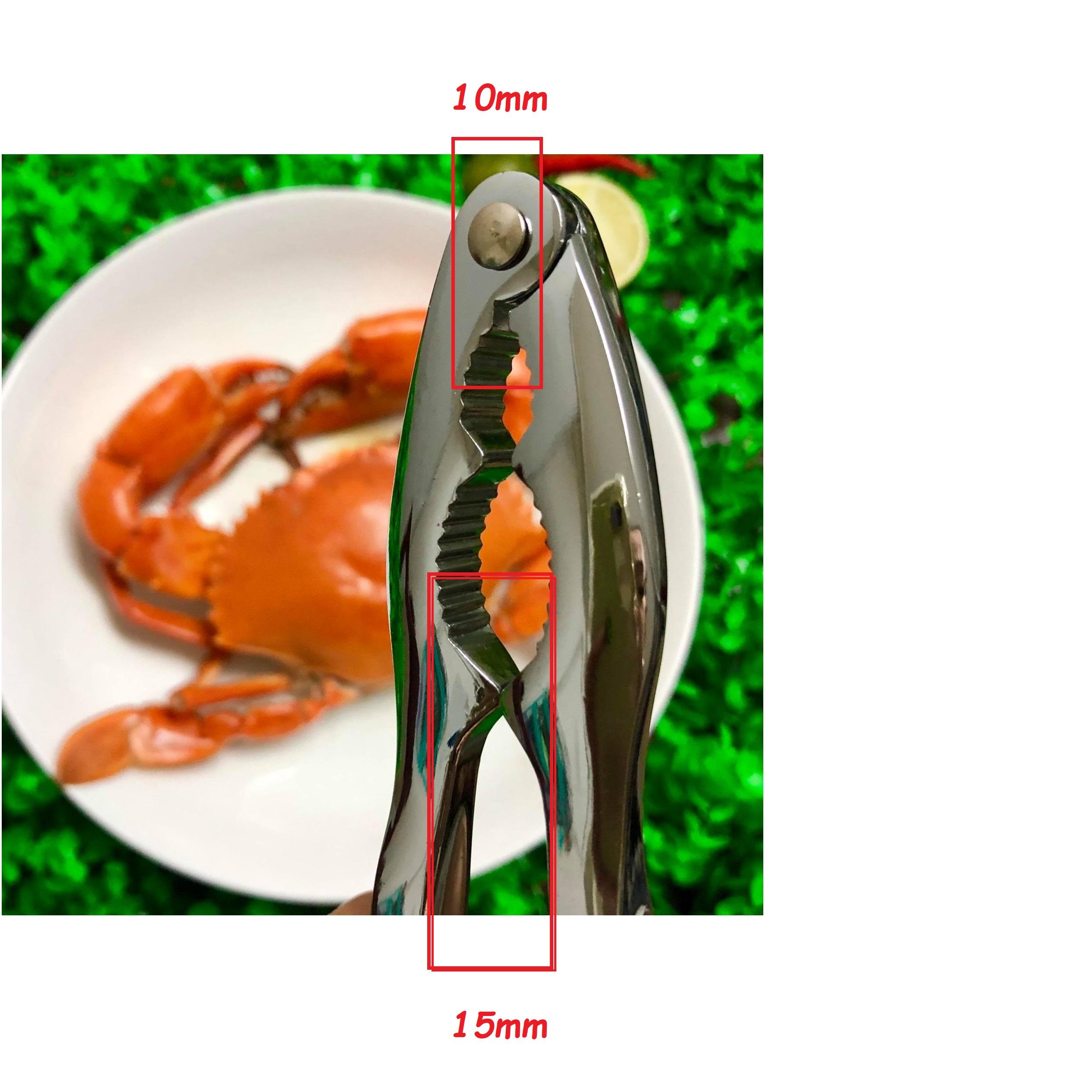 Dụng Cụ Kẹp Càng Cua Ghẹ, Tách Vỏ Hạt Cứng - Inox Cao Cấp. Dụng Cụ Kềm Kìm Kẹp Càng Cua Ghẹ Phù Hợp Cho Mọi Gia Đình, Nhà Hàng, Quán Ăn - Vận Chuyển Miễn Phí Toàn Quốc