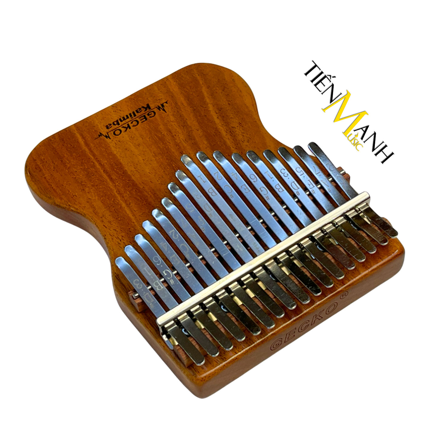 [Khắc Phím] Đàn Kalimba Gecko 17 Phím K17MAP - Phân Phối Chính Hãng (Gỗ Mahogany Mbira Thumb Finger Piano 17 Keys) - Kèm Móng Gẩy DreamMaker