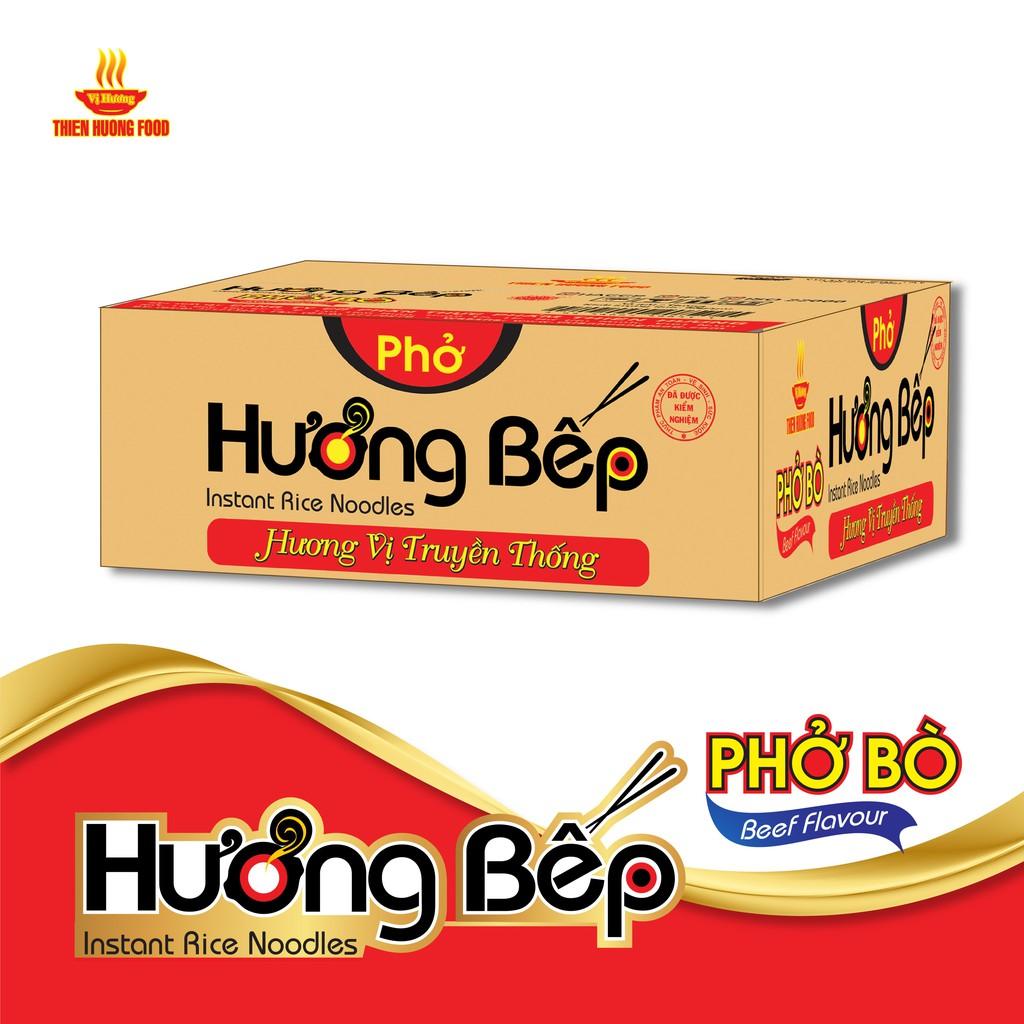 Thùng 30 gói Phở Bò Hương Bếp 65g/gói