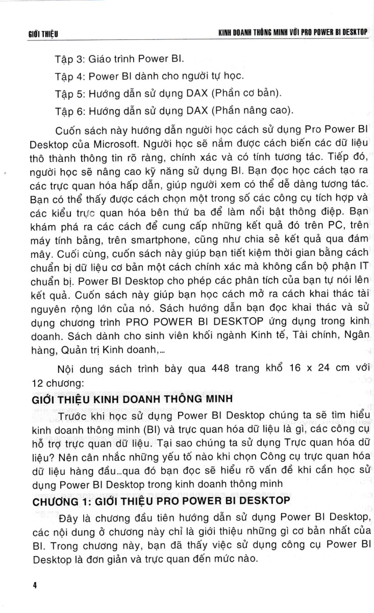 Kinh Doanh Thông Minh Với Pro Power Bi Desktop - STK