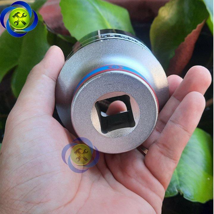 Tuýp 55mm loại 3/4 Kingtony 633055M ngắn 12 cạnh màu trắng