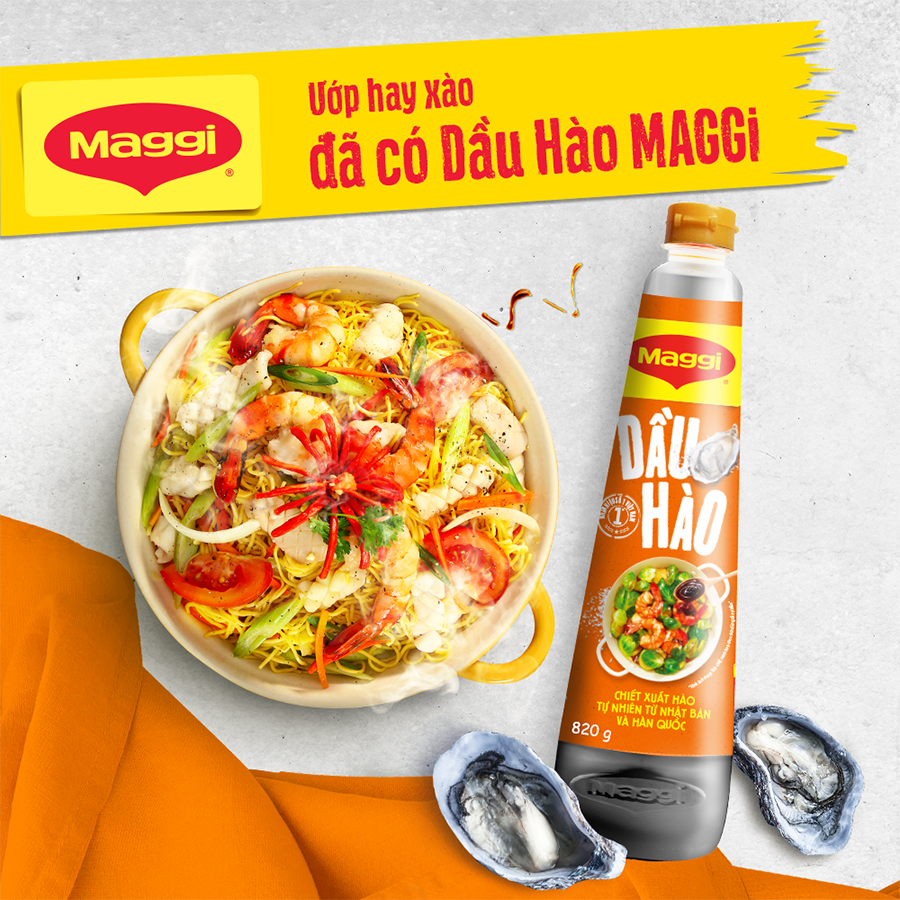 Hình ảnh Dầu hào MAGGI chai 820g