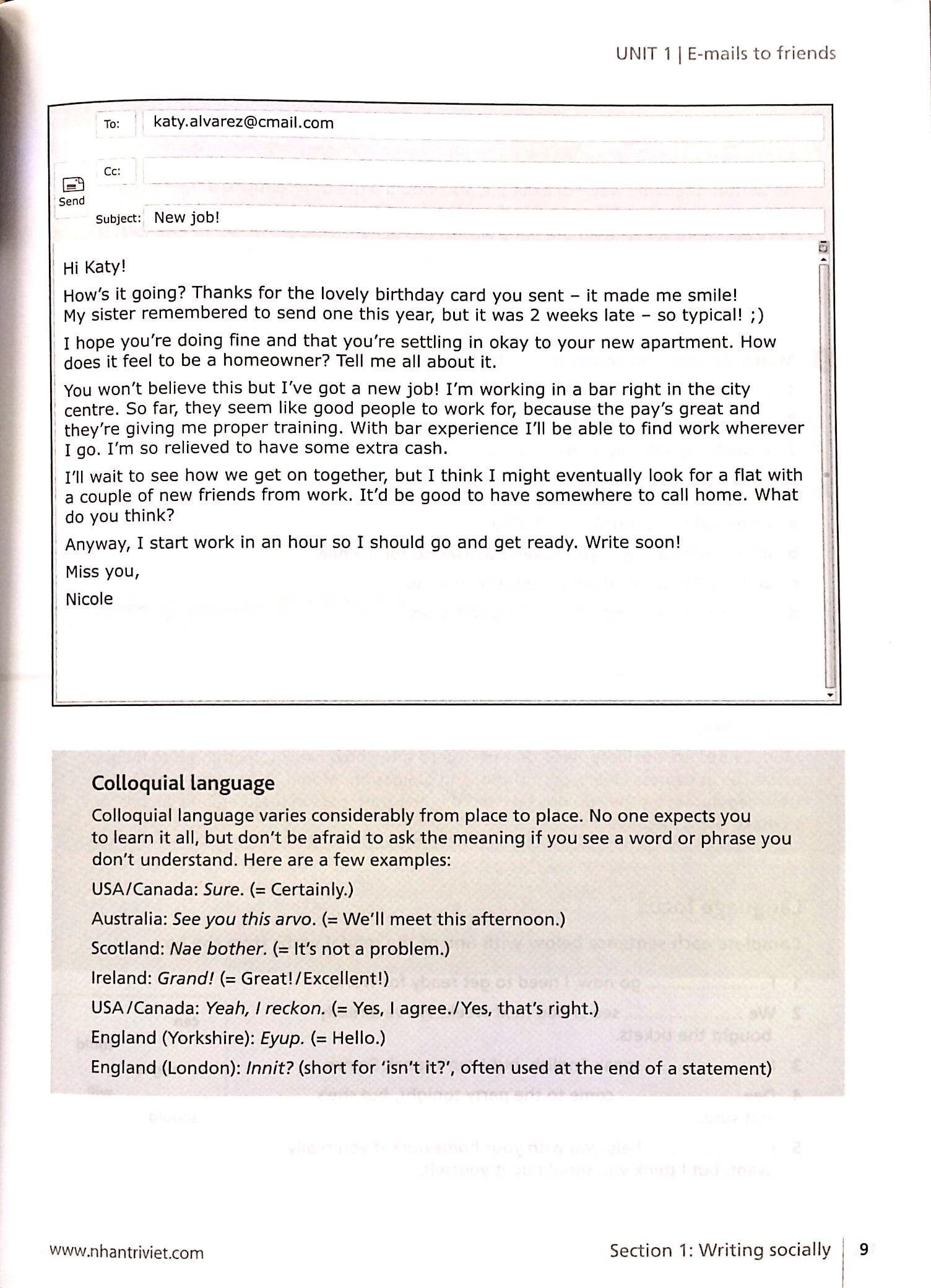 Collins English For Life - Writing B1 + Intermediate