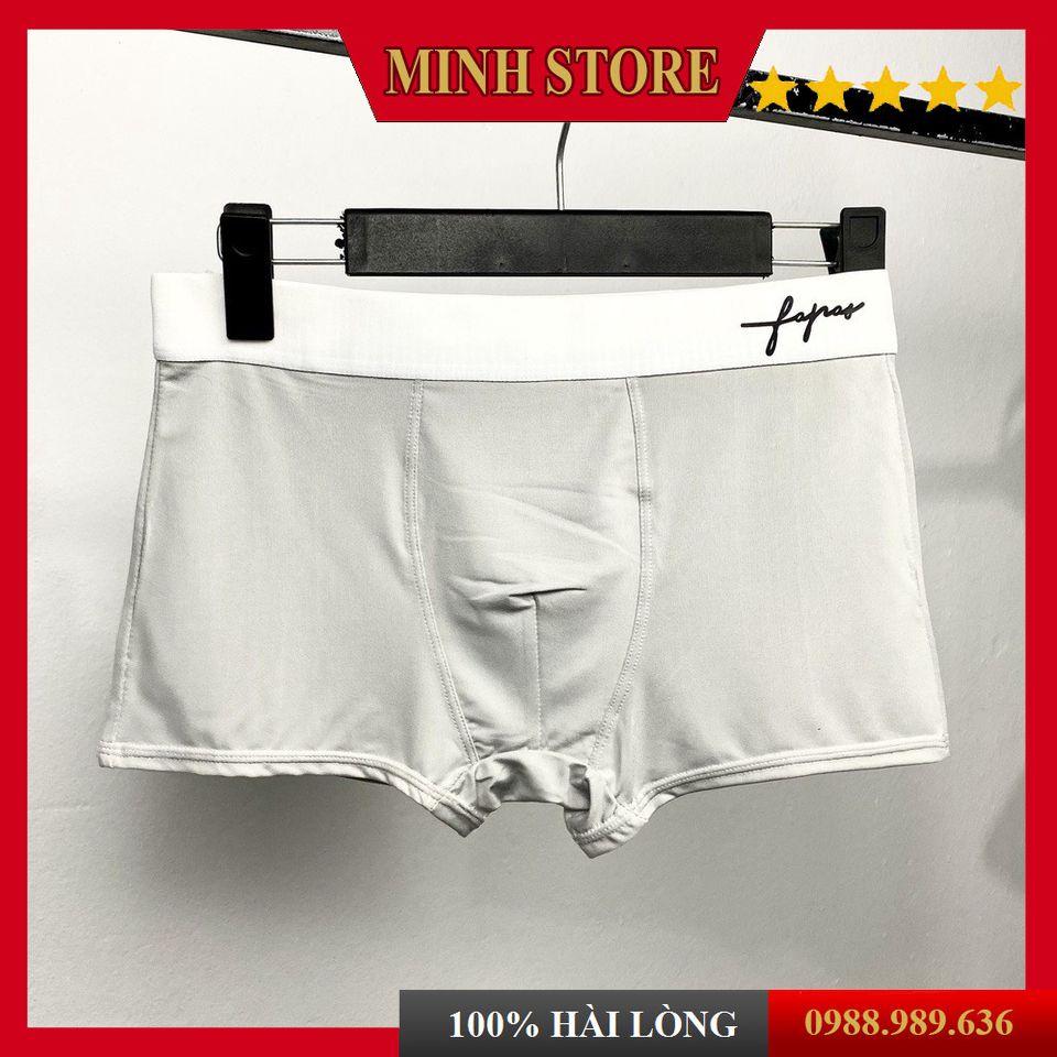 Quần Lót Nam boxer thun lạnh cao cấp, Quần Sịp Đùi nam chất liệu cotton co dãn 4 chiều cực thoải mái SD06 - MINHSTORE
