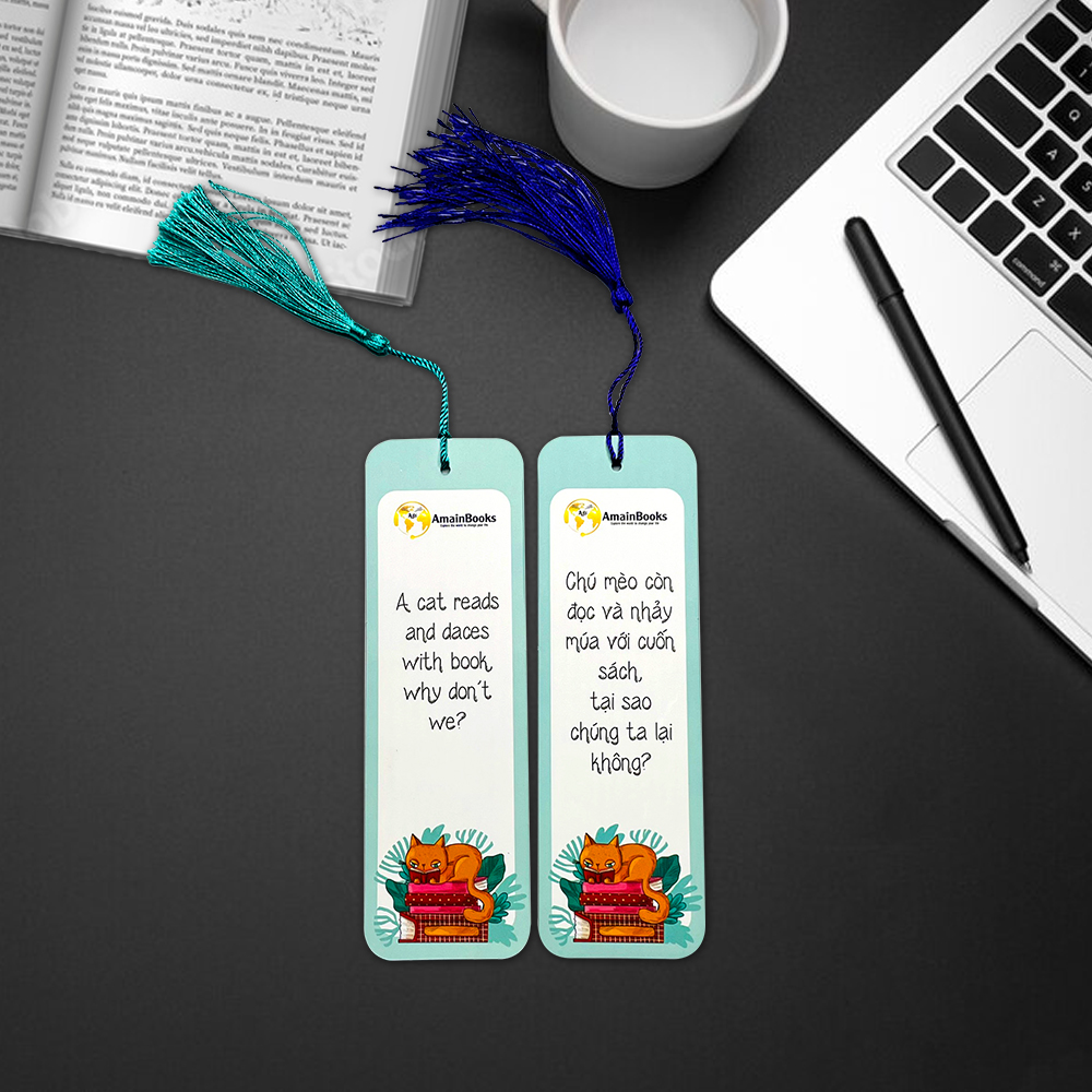 Combo 03 cái Bookmark đánh dấu sách có tua rua (ngẫu nhiên)