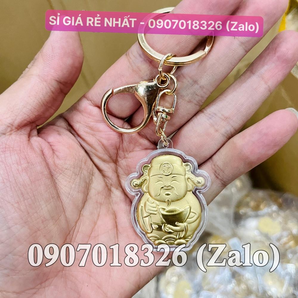 Móc khóa ông thần tài khai lộc MAY MẮN - quà Tết ý nghĩa NELI