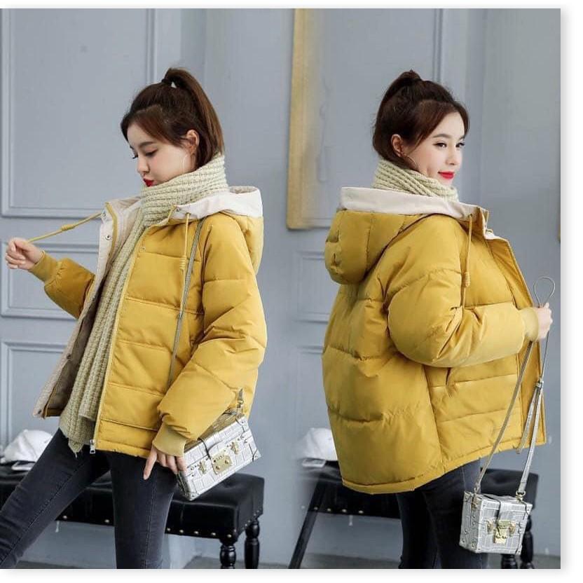 ÁO KHOÁC PHAO NỮ 3 LỚP CÓ NÓN THỜI TRANG BAO ẤM ÁP CHO MÙA ĐÔNG NĂM NAY LANO STORE
