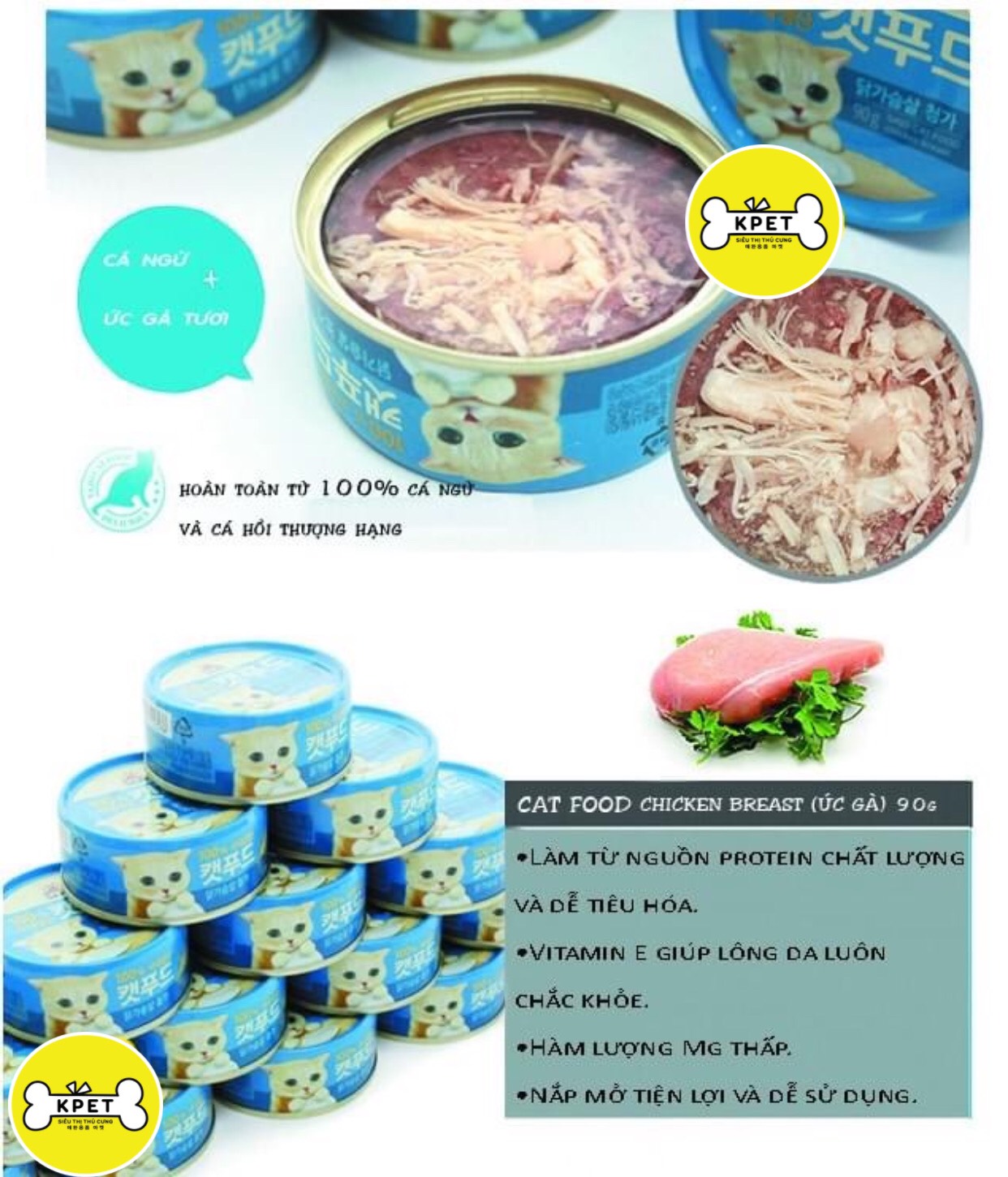 Pate cho mèo Sajo Cat Food 90gr