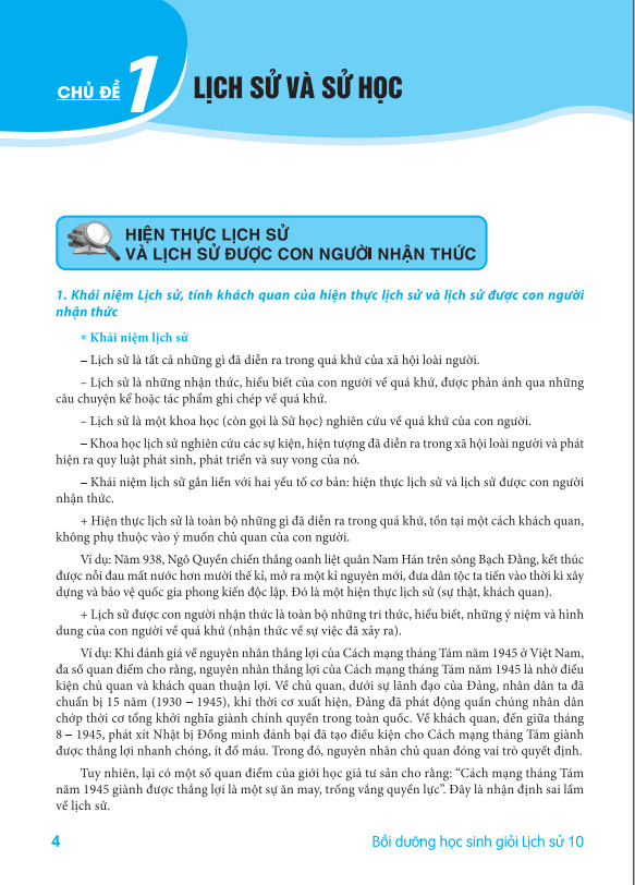 Sách - Bồi Dưỡng Học Sinh Giỏi Lịch Sử 10 - ndbooks