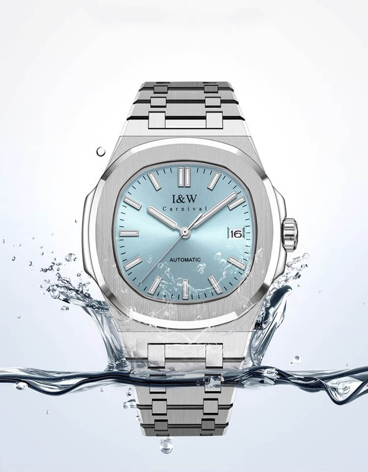Đồng hồ nam chính hãng IW CARNIVAL IW750G-5 Kính sapphire ,chống xước,Chống nước ,Bảo hành 24 tháng,Máy cơ