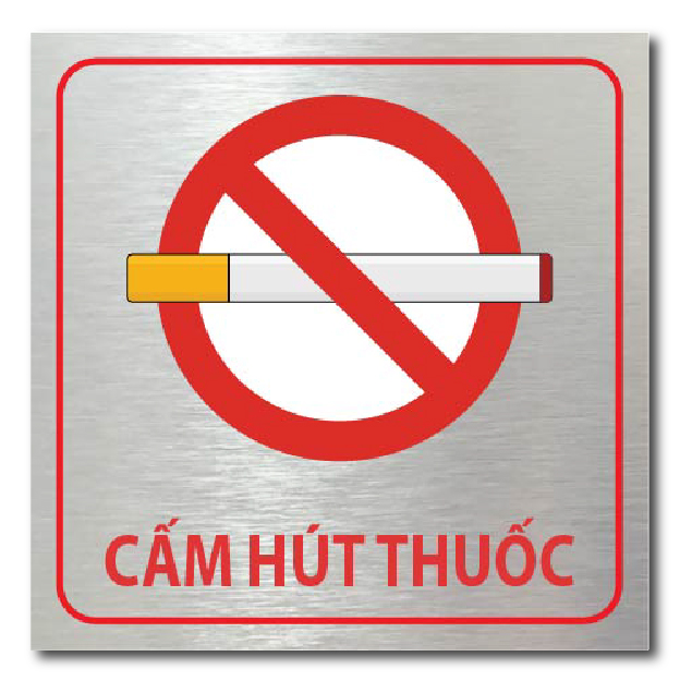 No smoking, cấm lửa, cấm hút thuốc, khu vực hút thuốc, bảng cấm thuốc, bảng no smoking nhiều mẫu loại cao cấp