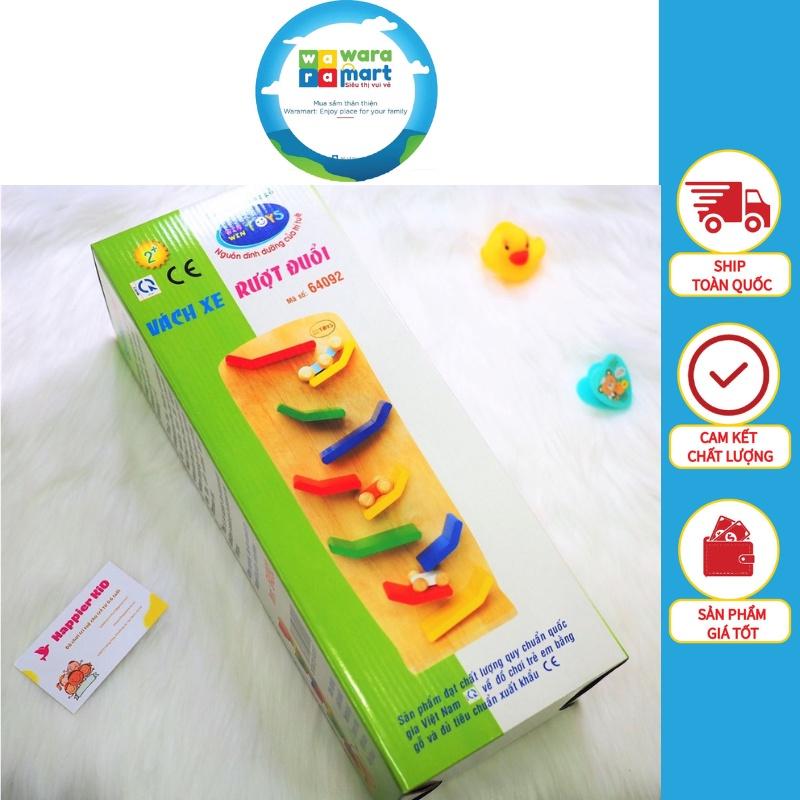 Vách Xe Rượt Đuổi Winwintoys - Đồ Chơi Vận Động, Phối Hợp Tay Mắt Chất Liệu Gỗ Cao Su Cao Cấp