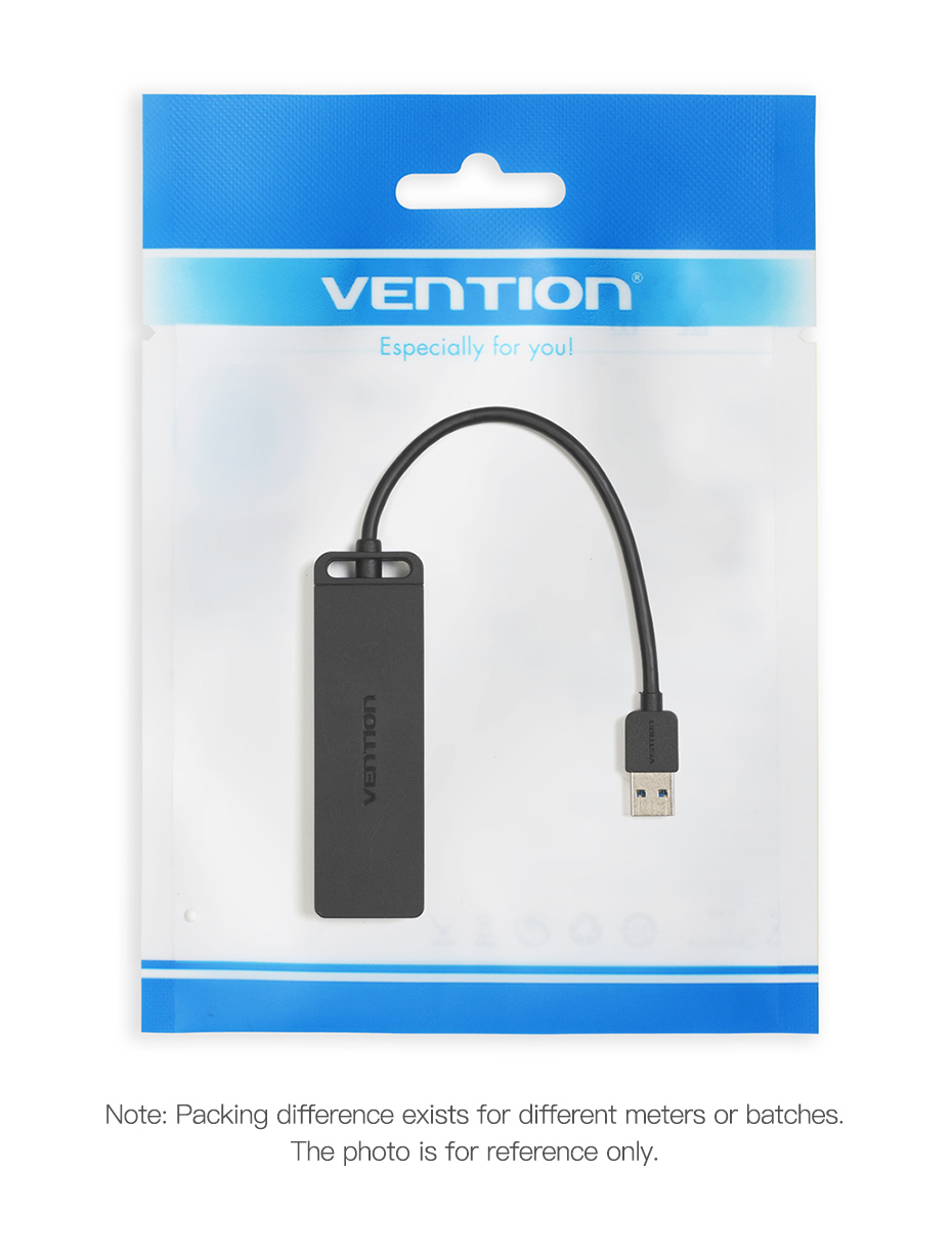 HUB 4 cổng USB 3.0 có nguồn hỗ trợ - Hàng chính hãng Vention