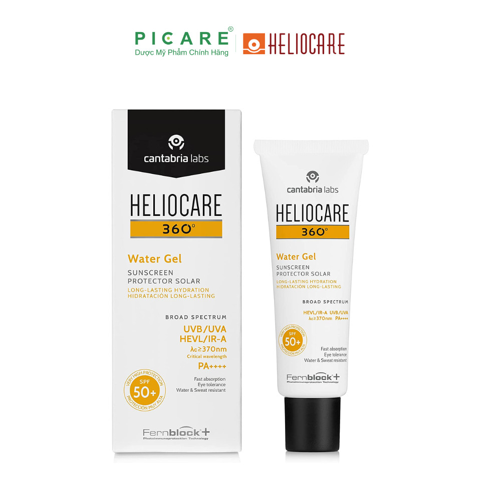 Kem Chống Nắng Bảo Vệ Da Chống Lão Hóa Heliocare Water Gel SPF50 50ml