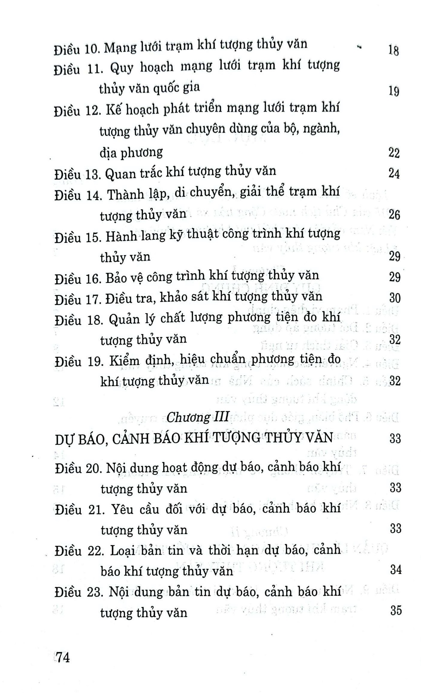 Luật khí tượng thủy văn
