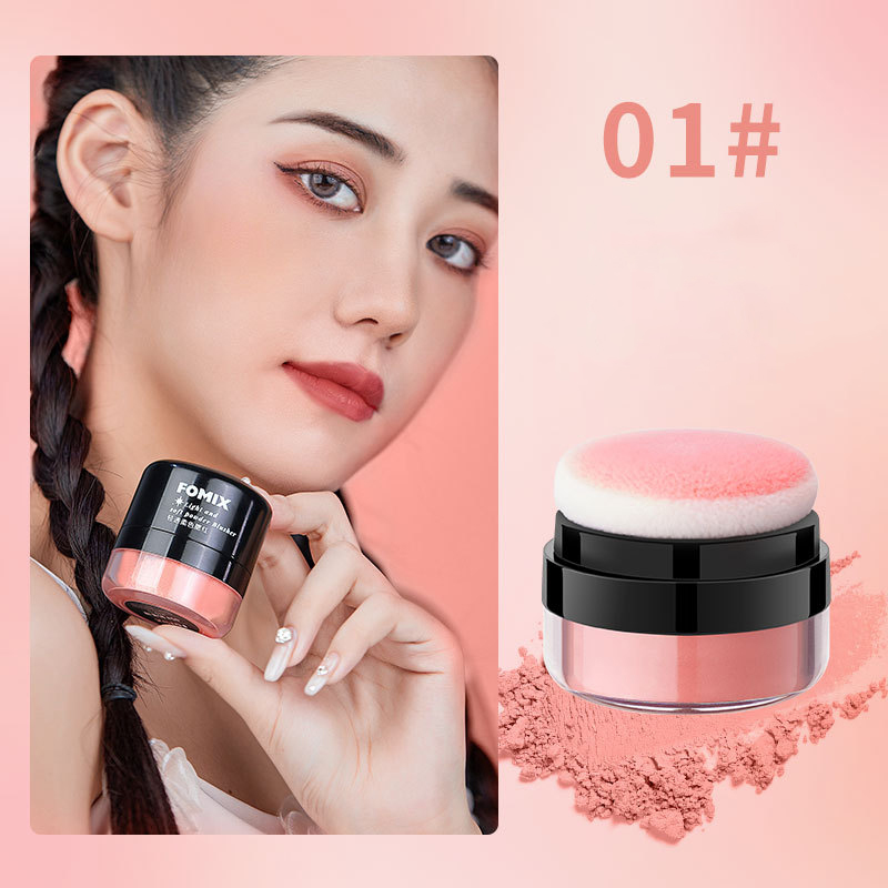 Phấn má hồng Fomix Light and Soft Blusher mỏng mịn tự nhiên 50g