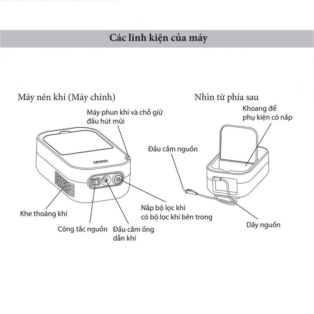 Máy Xông Mũi Họng OMRON DuoBaby 2 Trong 1, Thiết Kế Phù Hợp Cho Trẻ Sơ Sinh, Bảo Hành 2 Năm