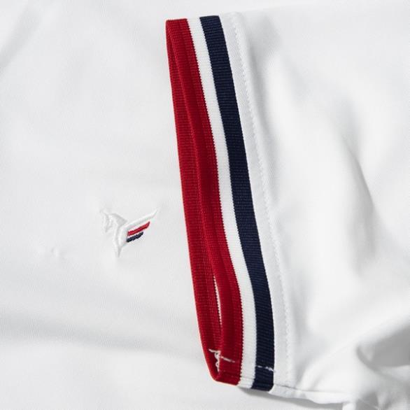 Áo polo coolmax phối cổ dệt màu, thêu logo thương hiệu TORANO TP107