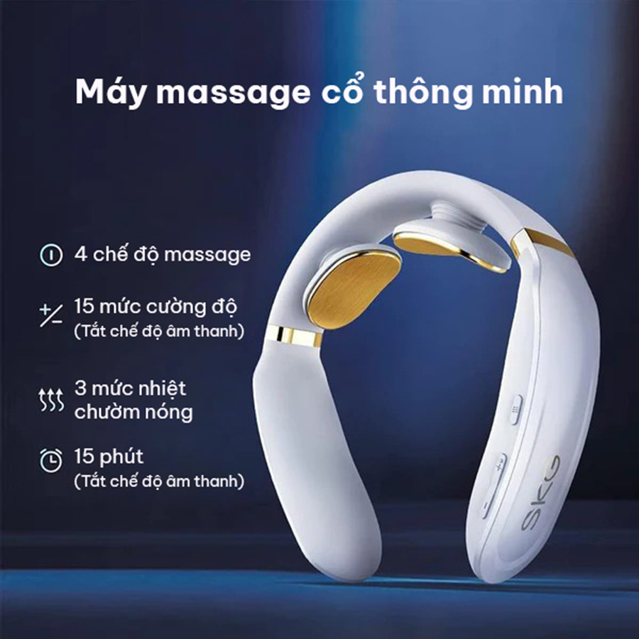 Máy Massage Cổ SKG K6E công nghệ xung điện - Hàng chính hãng