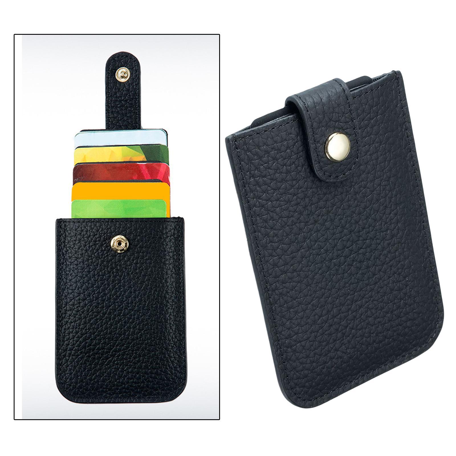 Pocket Modern Card Holder Storage Case Women Men Minimalist Slim Wallet