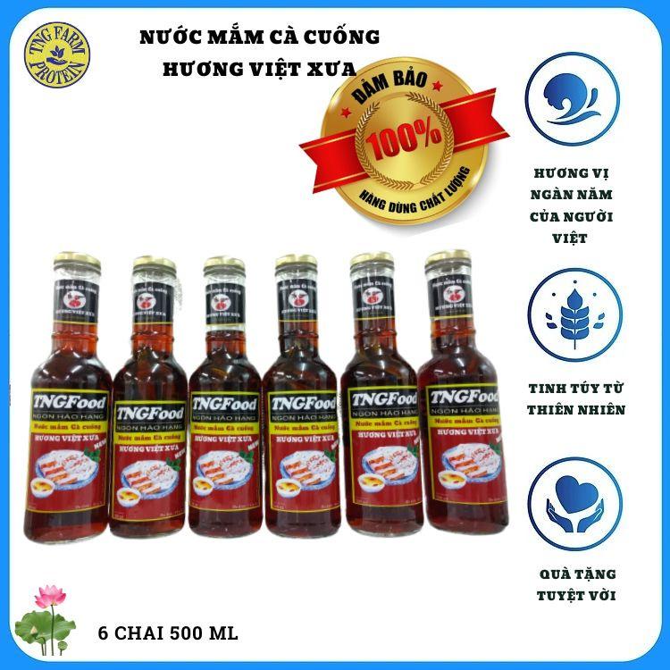 NƯỚC MẮM CÀ CUỐNG HƯƠNG VIỆT XƯA LOẠI THƯỢNG HẠNG THƠM NGON. 2 CHAI 500 ML  Mã SP : NM2-500