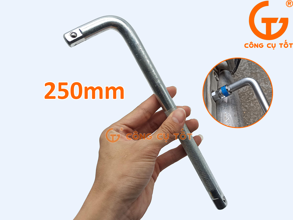 Cần xiết chữ L 1/2 250mm