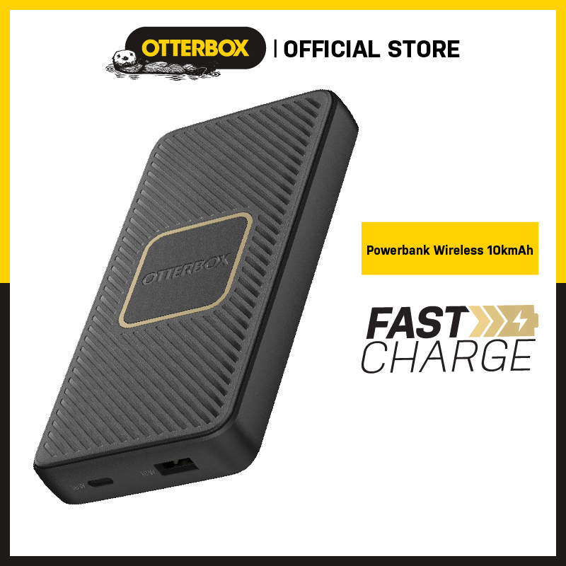 Sạc Dự Phòng Không Dây OtterBox 10000 mAh Tích Hợp Sạc Nhanh 18W - Hàng Chính Hãng