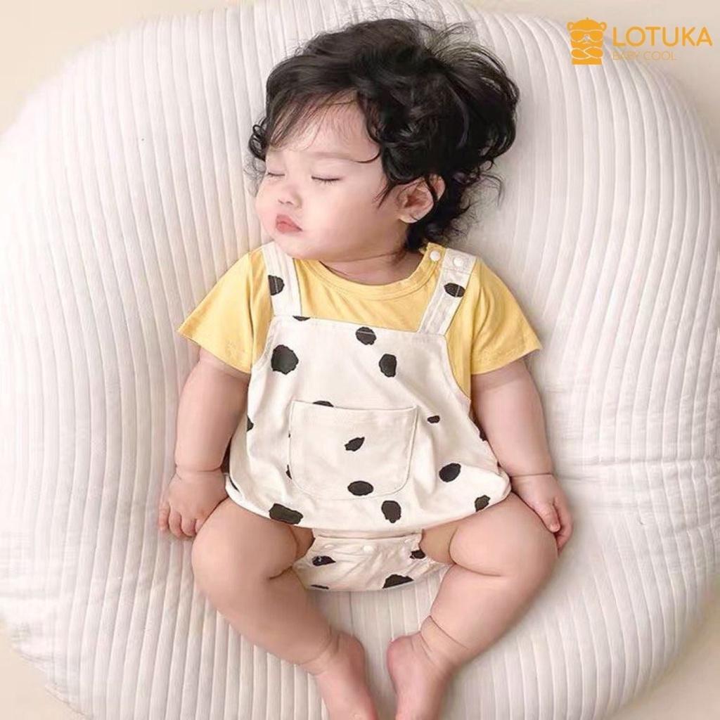 Bodysuit cho bé hình yếm dễ thương, bộ body đùi bé trai bé gái, mẫu quần áo sơ sinh từ 3-12kg