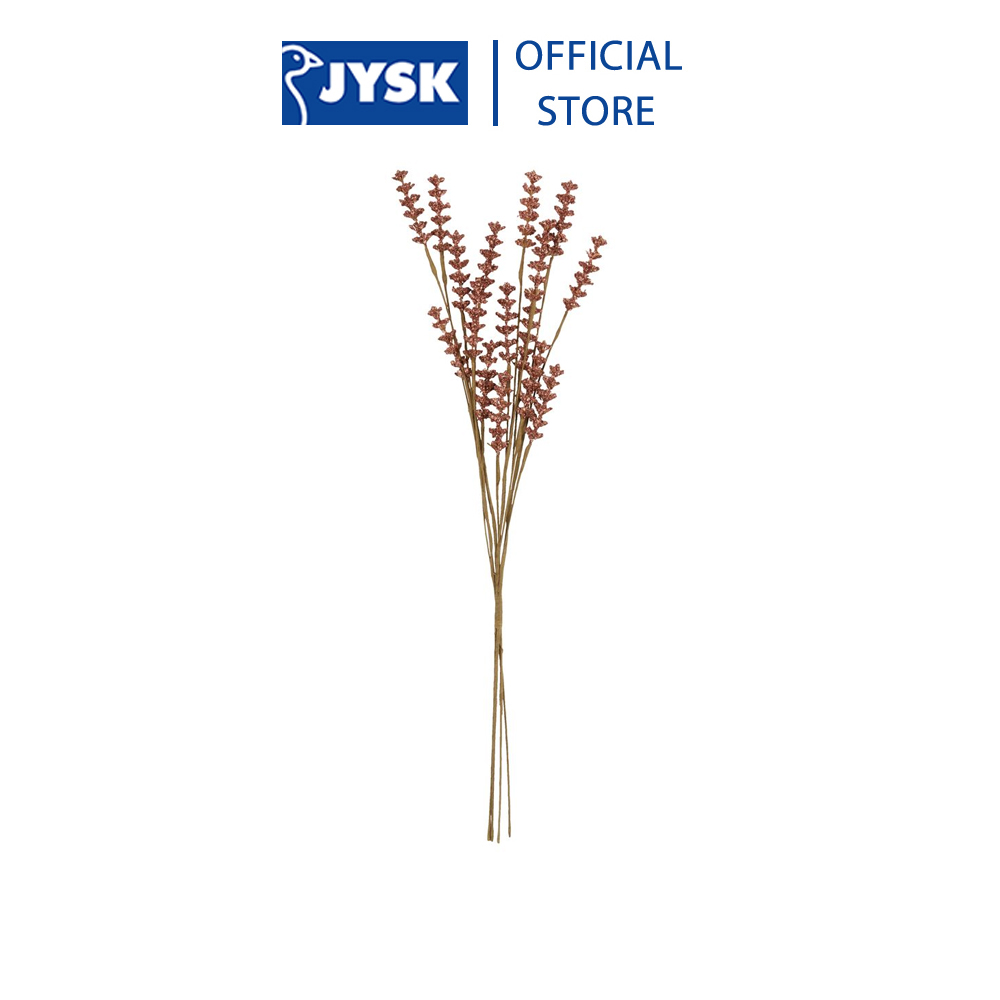 Hoa trang trí | JYSK Leander | nhựa/kim loại | nâu | C53cm