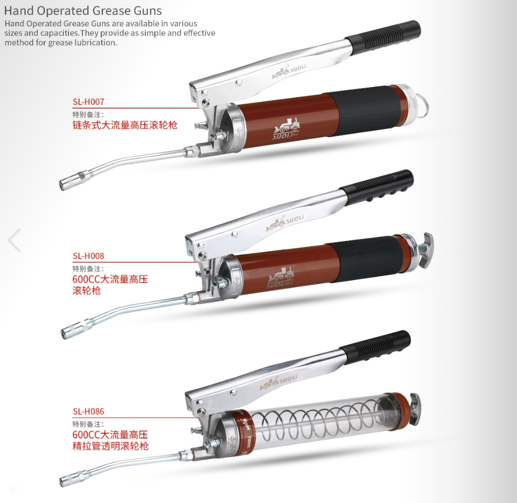 Bơm tay 600cc , dòng sản phẩm chất lượng cao sử dụng mỡ nhôi hoặc mỡ tuýp - mỡ sâu