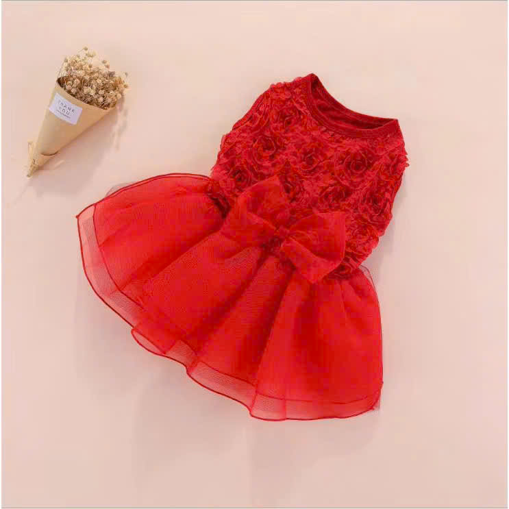 VÁY XOÈ HOA SIÊU SANG TRỌNG TỪ 0.5-9KG DÀNH CHO THÚ CƯNG CHÓ MÈO