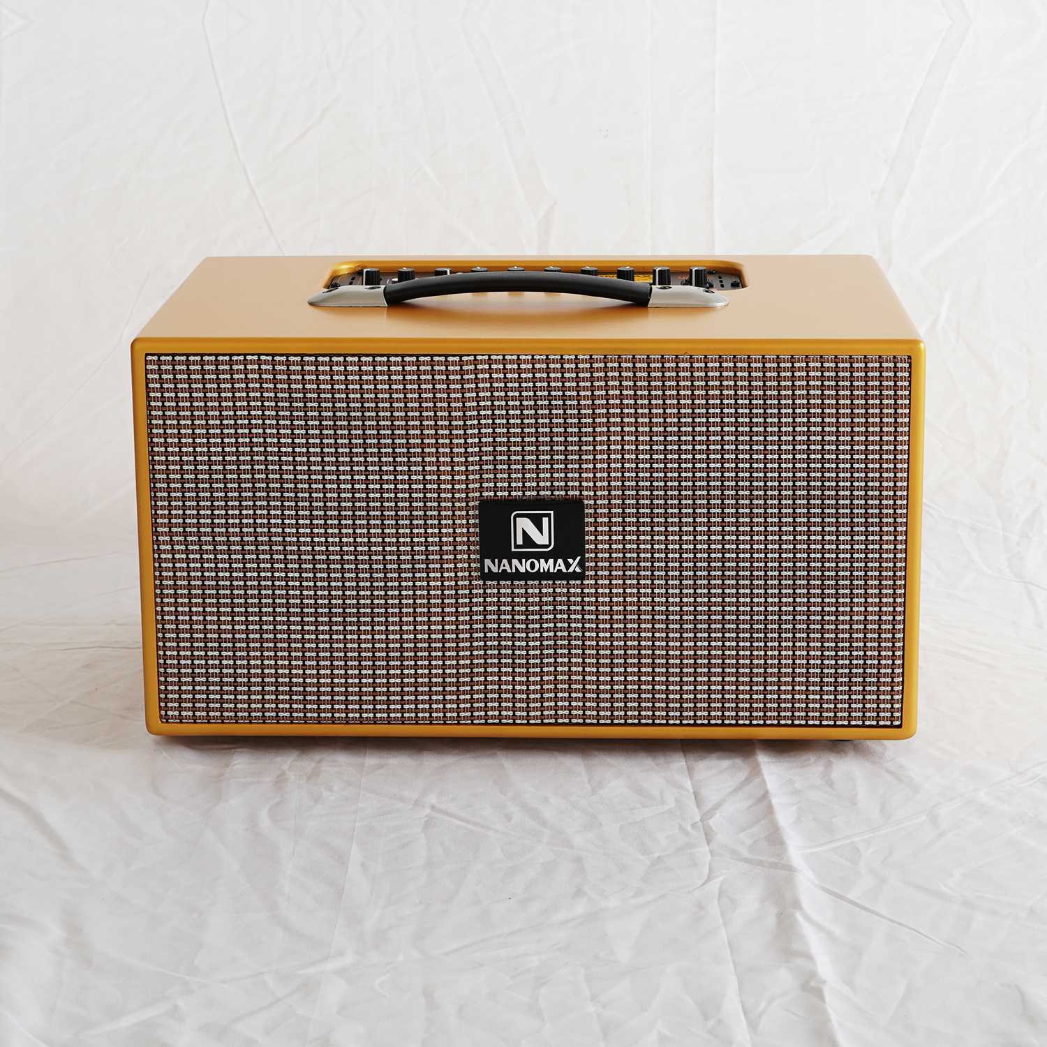 Loa Kéo Karaoke Xách Tay Nanomax X-210B Bass Đôi 16cm Công Suất 420w Hàng Chính Hãng