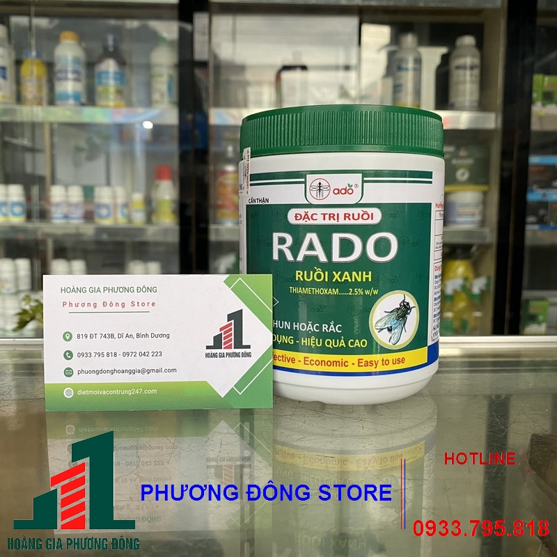 Thuốc diệt ruồi hiệu quả Rado ruồi xanh-20g