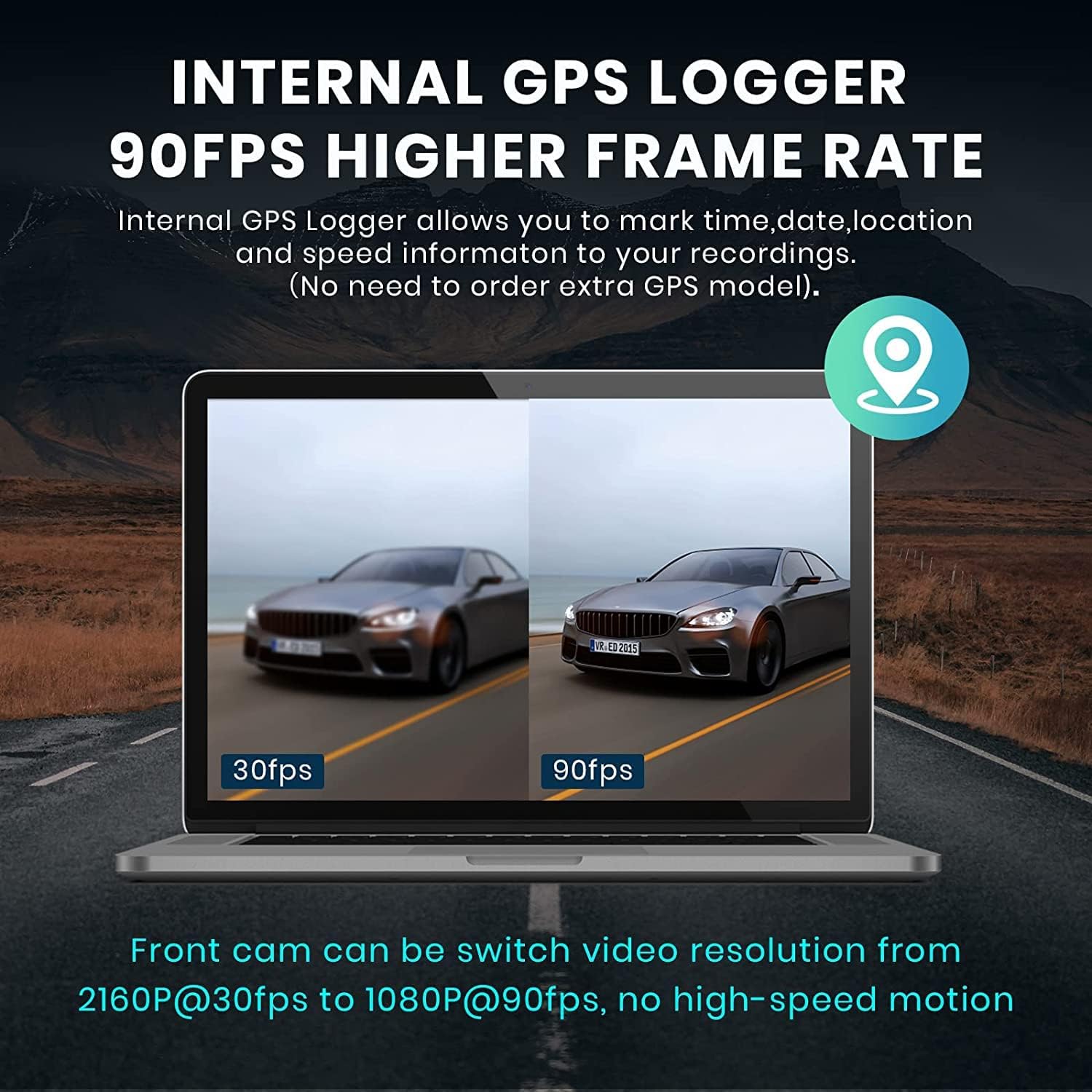 Camera Hành Trình Ô Tô DDPAI X5 PRO - Có Camera Sau Có Định Vị GPS Kết Nối WIFI Camera AI Thông Minh Độ Phân Giải 4K, Cảnh Báo Làn Đường, Giám Sát 24 Giờ, Hiển Thị Tốc Độ - Hàng Chính Hãng