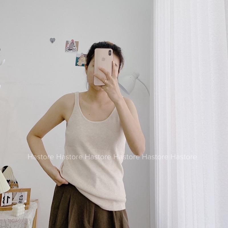 Áo 3 lỗ len sát nách ( ảnh tự chụp )