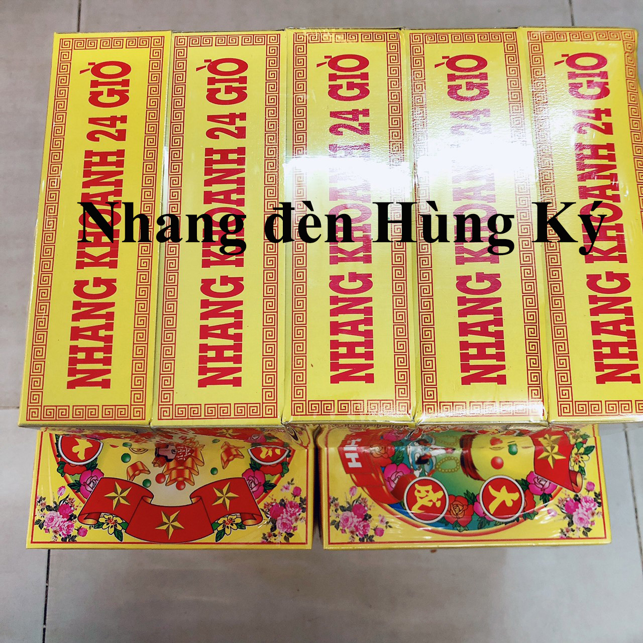 Một lốc gồm 5hộp nhang khoanh 24h thơm Đại Thành