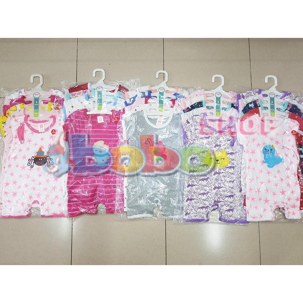 Set 5 Body Suits Đùi Cho Bé Màu Ngẫu Nhiên Từ 0-24Tháng