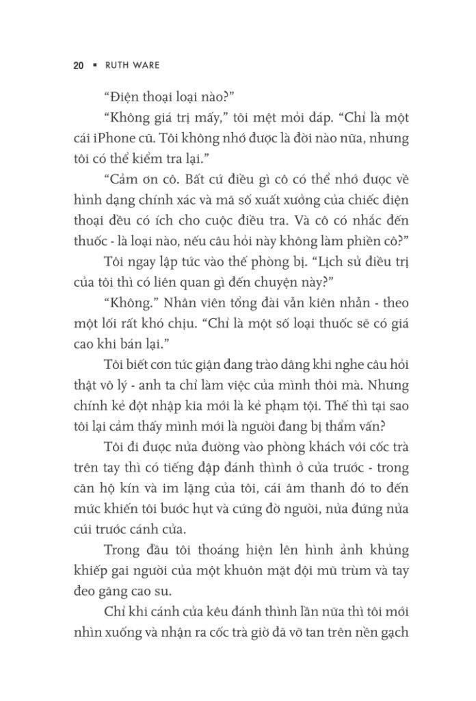 Sách Cô Gái Trong Cabin Số 10