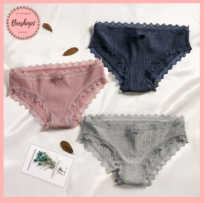 Combo 5 quần cotton tăm nâng mông kháng khuẩn QC10