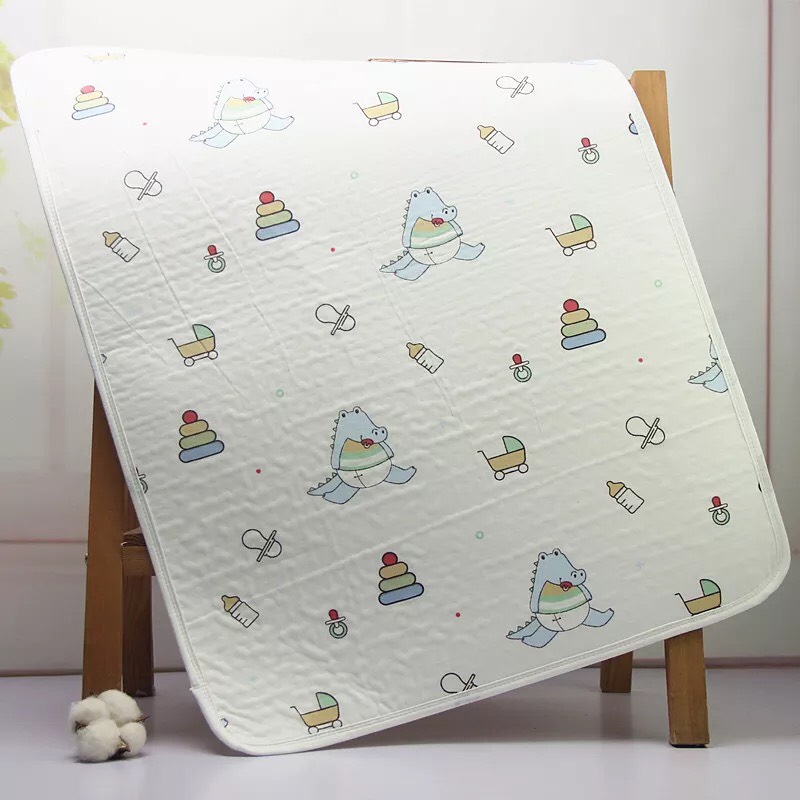 Lót chống thấm 5 lớp sợi tre Organic cho bé kích thước 50x70cm