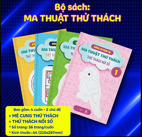 Bộ sách Ma Thuật Thử Thách - SP chính hãng